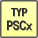 Piktogram - Typ: PSCx